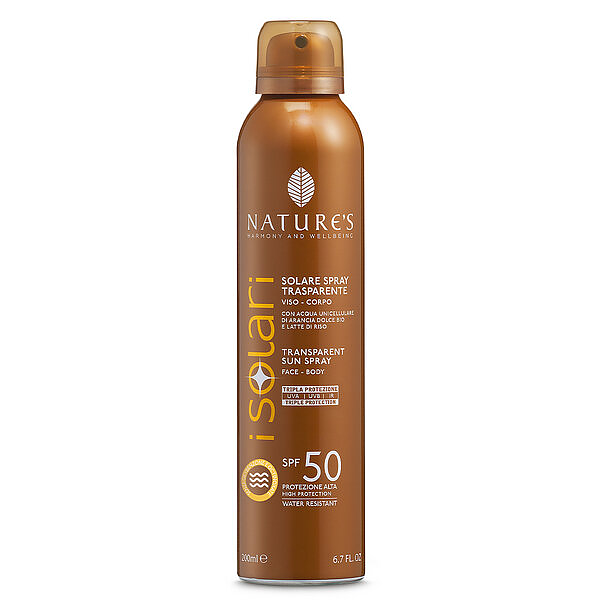 Solare Spray Trasparente SPF 50