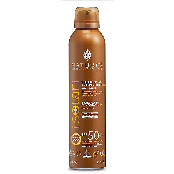 Solare Spray Trasparente Bambini SPF 50+