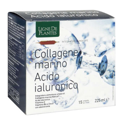 COLLAGENE MARINO ACIDO IALURONICO 15 Ampolle