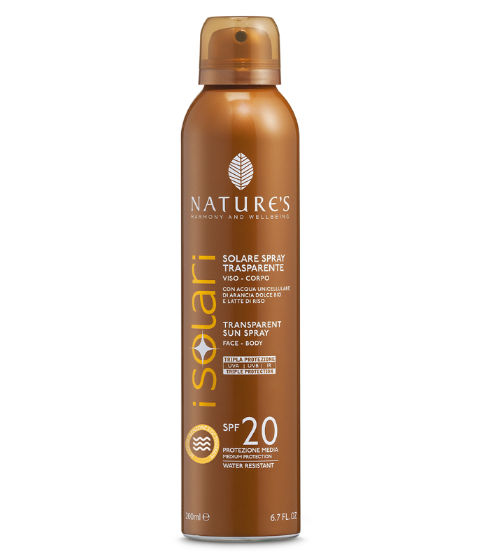 SOLARE SPRAY TRASPARENTE